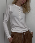 Last inn bilde i gallerivisning, Madeline Rib Top