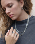 Last inn bilde i gallerivisning, Earrings 24 mm, Steel S
