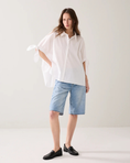 Last inn bilde i gallerivisning, Super-wide shirt blouse
