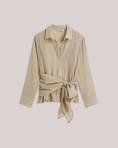 Last inn bilde i gallerivisning, Wrap top in lyocell blend