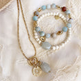 Last inn bilde i gallerivisning, Long necklace with bunch, Serenity