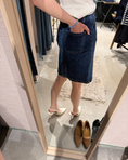Load image into Gallery viewer, Denim Skjørt