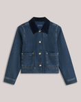Last inn bilde i gallerivisning, Cropped denim jacket