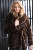Last inn bilde i gallerivisning, Velvet Faux Fur Jacket