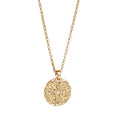 Last inn bilde i gallerivisning, Short necklace with round pendant, Solstice G