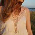 Last inn bilde i gallerivisning, Long necklace with bunch, Serenity