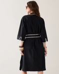 Last inn bilde i gallerivisning, Shirt dress with festoon stitching