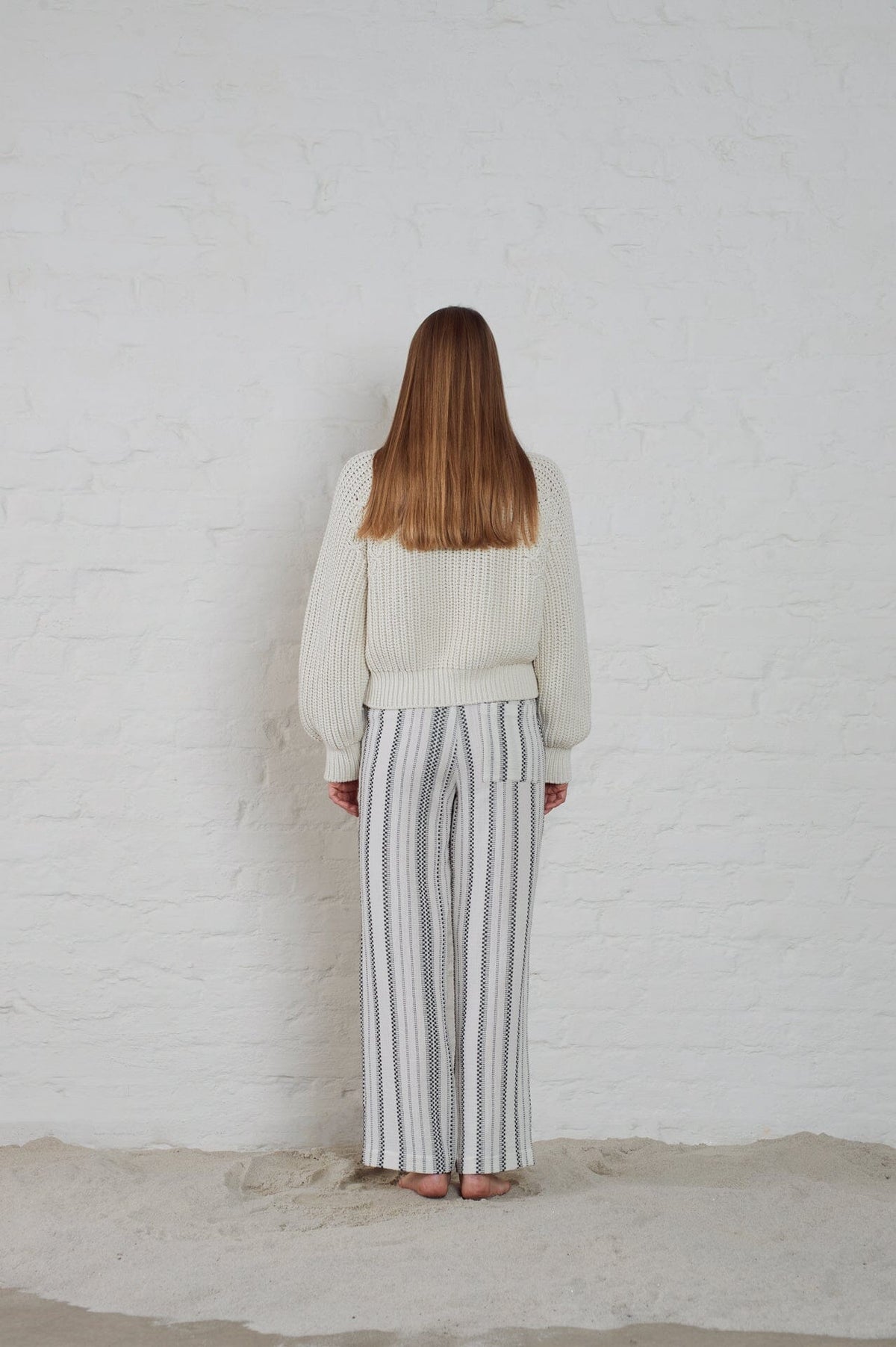 Euston Striped Gauze Pants