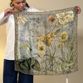 Last inn bilde i gallerivisning, Scarf in genuine silk, warm tones