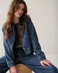 Last inn bilde i gallerivisning, Cropped denim jacket