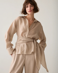 Last inn bilde i gallerivisning, Wrap top in lyocell blend
