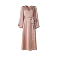 Load image into Gallery viewer, Locki Satin Maxi Dress