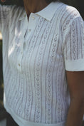 Last inn bilde i gallerivisning, Lina linen Polo Tee