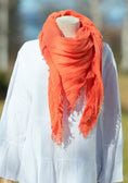 Load image into Gallery viewer, Wrinkled Cotton Scarf