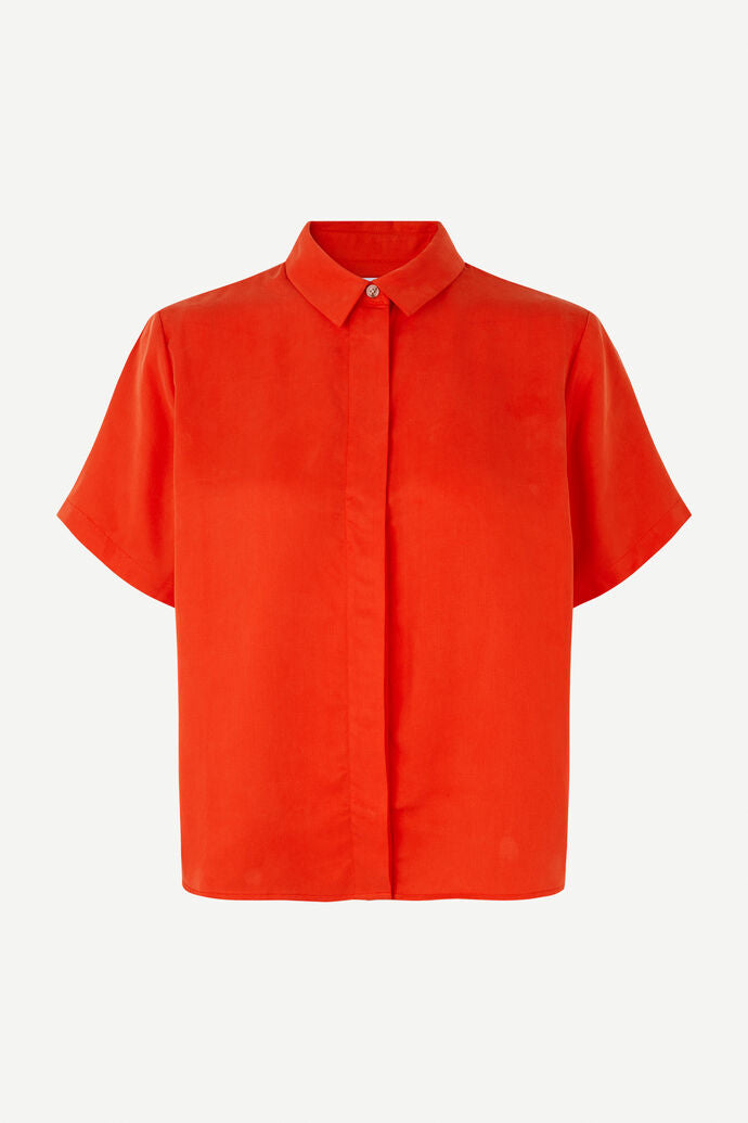 Mina SS Shirt - Orange
