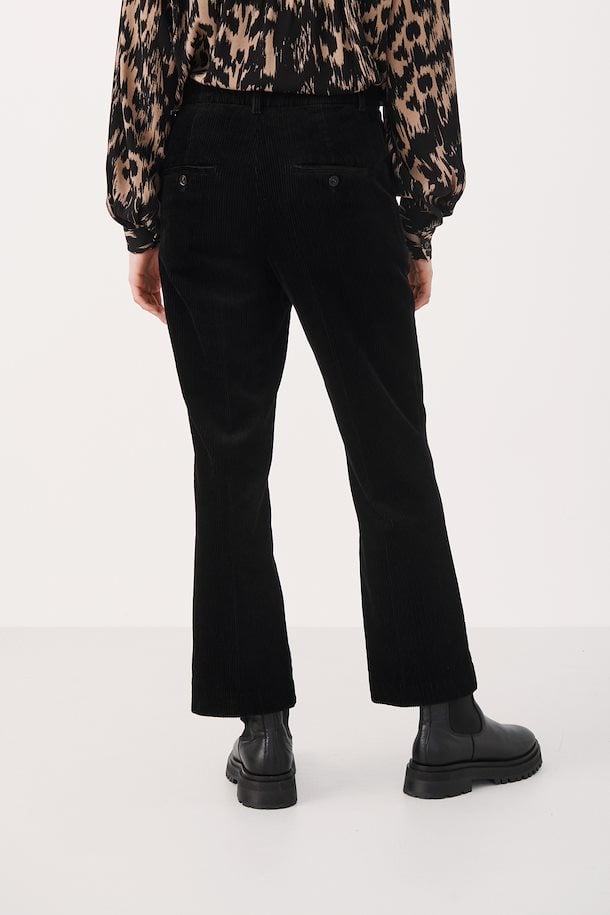 Misha Cropped Pants Black