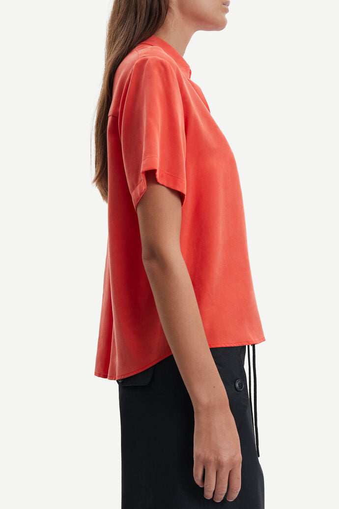 Mina SS Shirt - Orange