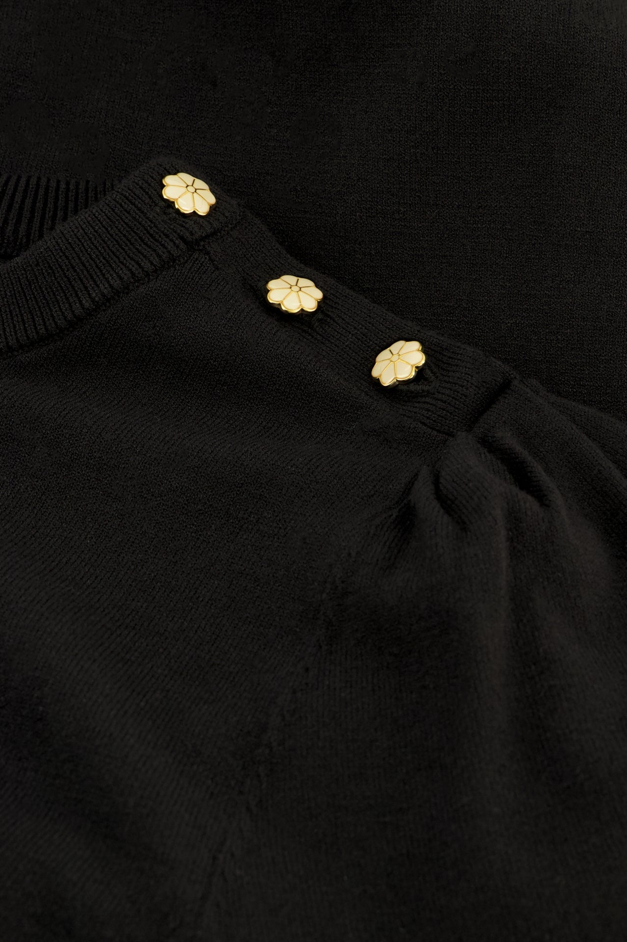 Molly Balloon Pullover Black
