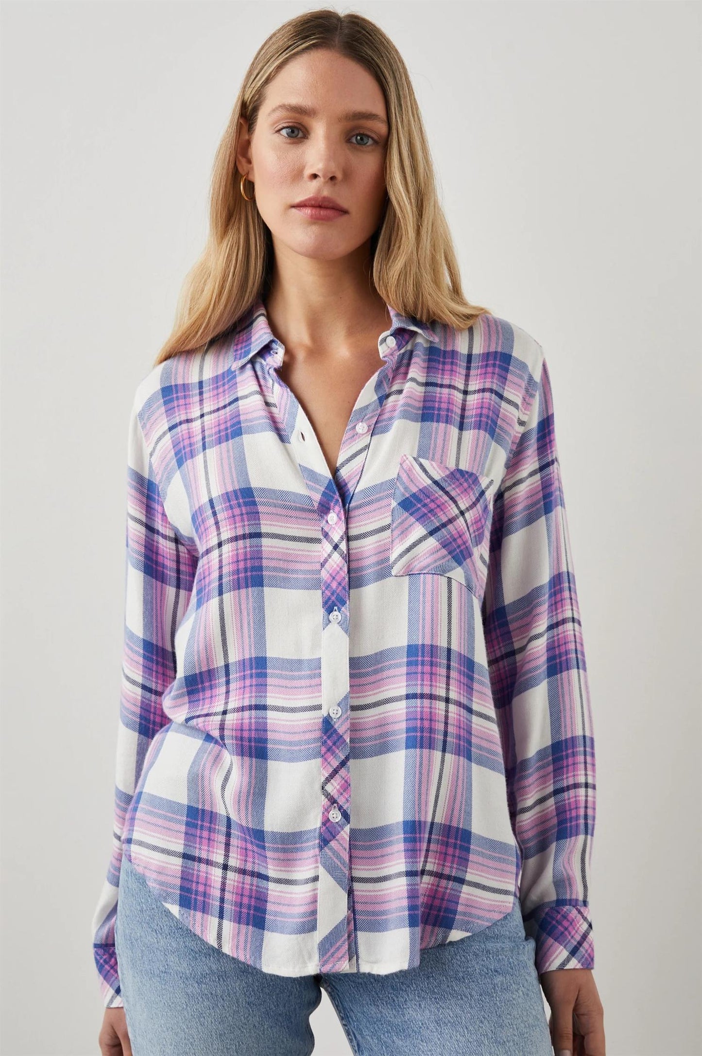 Hunter White Denim Berry