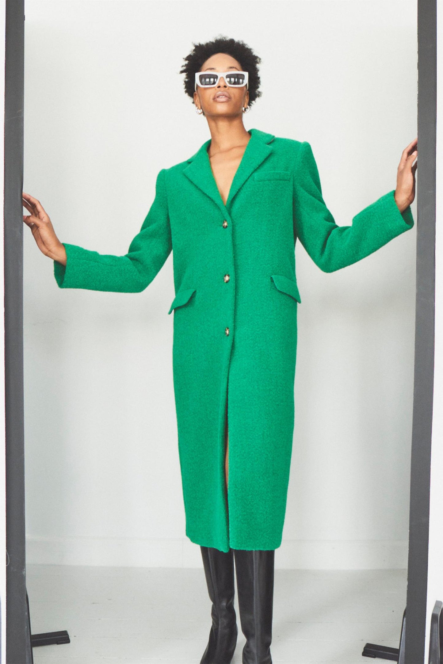 Alaska Long Coat Green