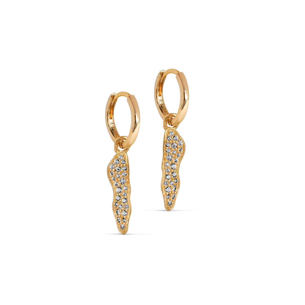 Sparkling Julia Hoops