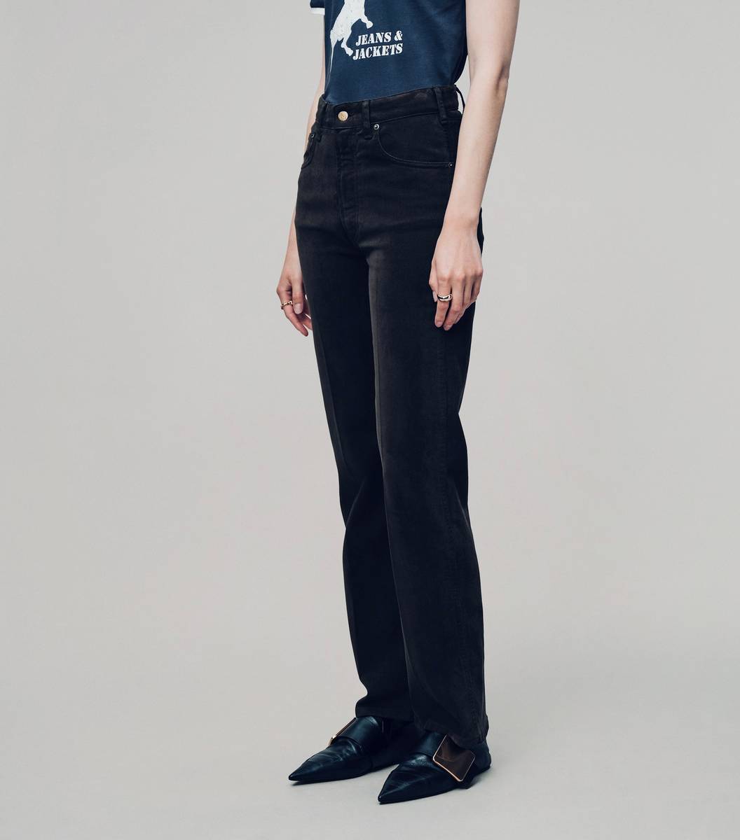 River Vintage Folk Twill Black