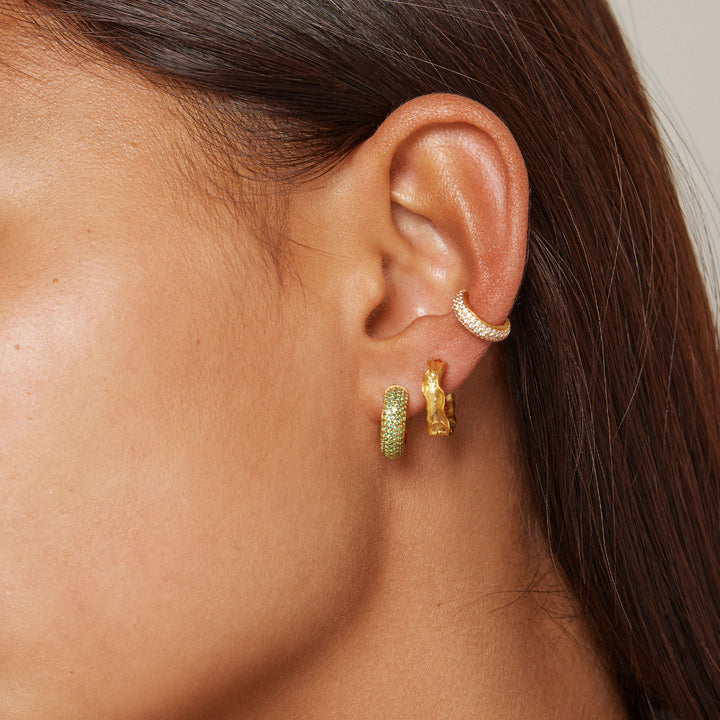 Hoops Mini Sparkling Luna Green