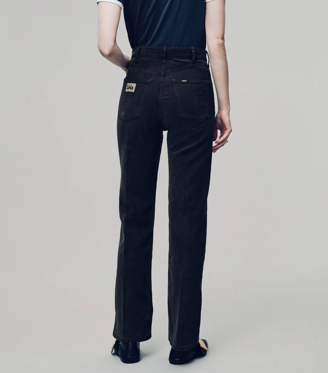 River Vintage Folk Twill Black