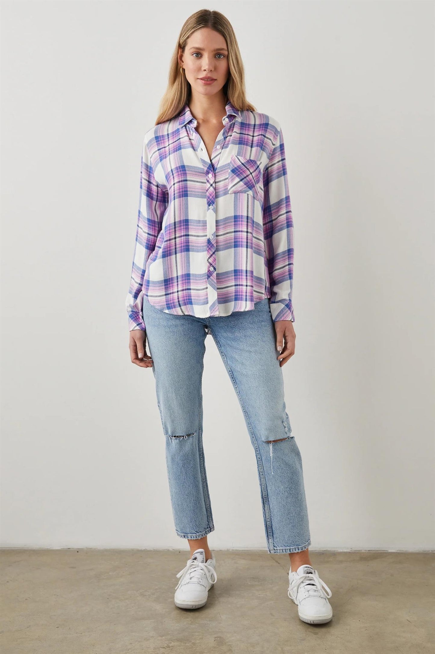 Hunter White Denim Berry