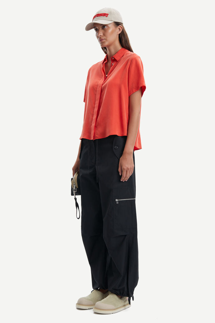 Mina SS Shirt - Orange