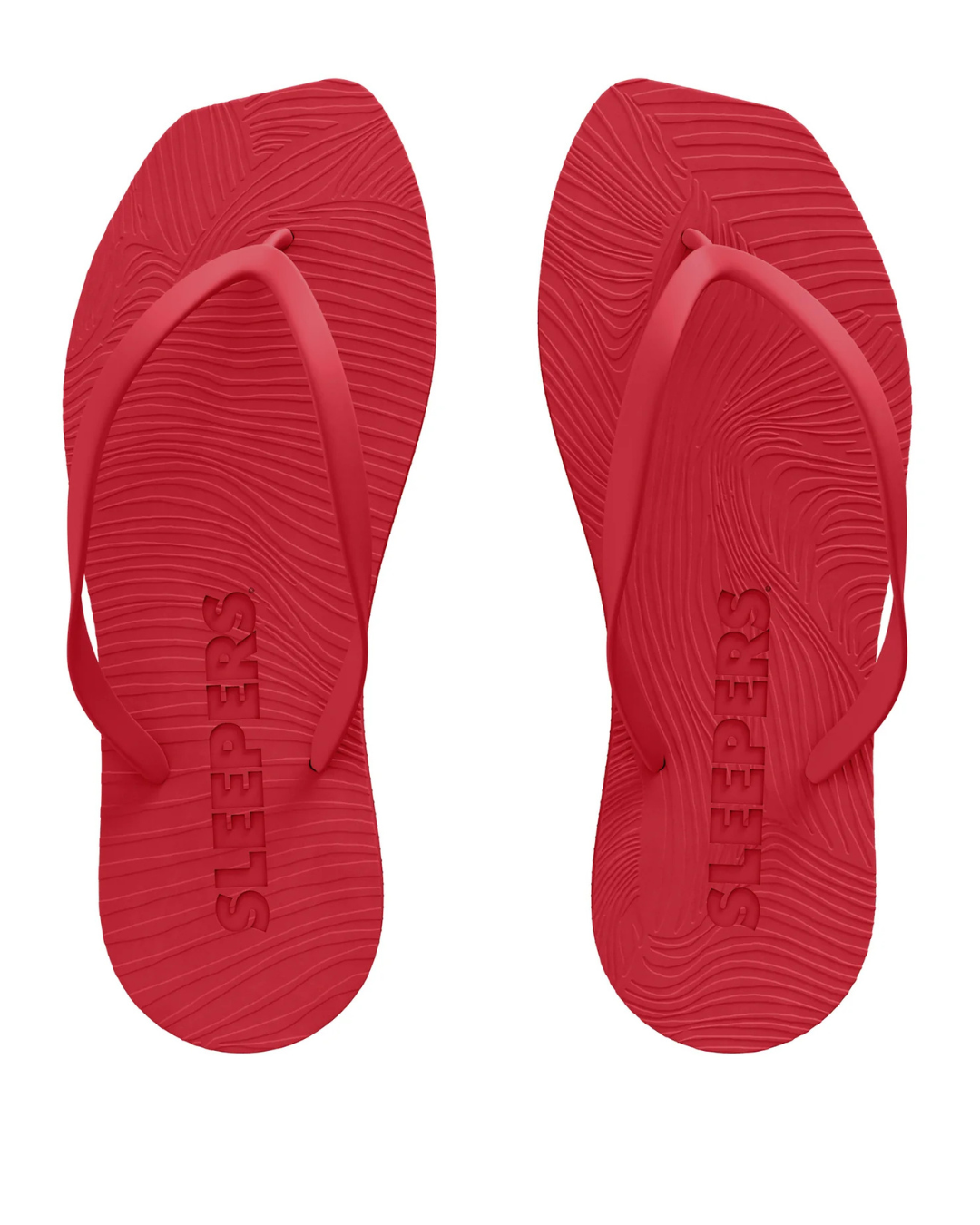 Tapered Red Flip Flop