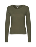 Last inn bilde i gallerivisning, Otis LS-M, T-Shirt - Warm Olive Melange
