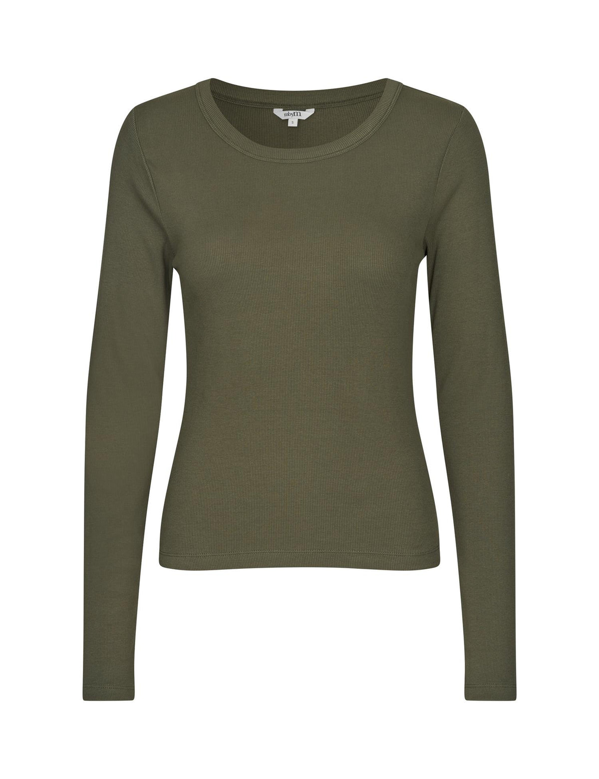 Otis LS-M, T-Shirt - Warm Olive Melange