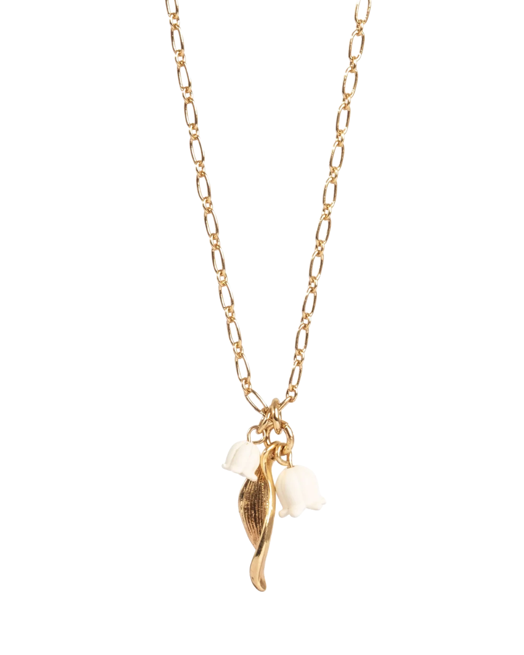 Kort kjede, Lilies & Pearls