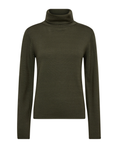 Last inn bilde i gallerivisning, Ruby Rollneck Pin Knit - Hunter Green
