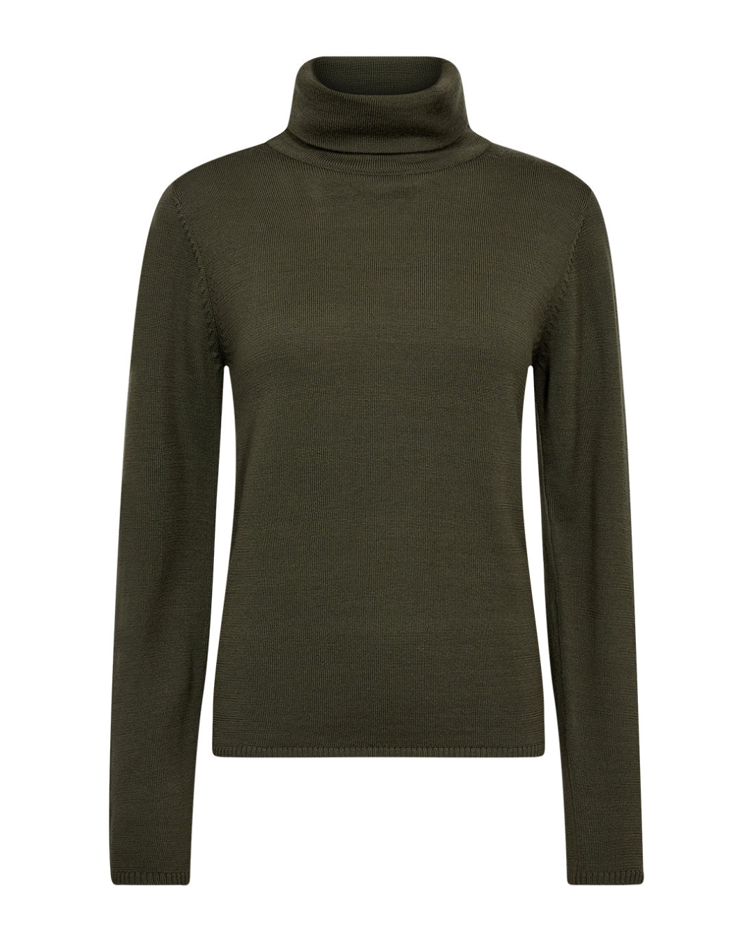 Ruby Rollneck Pin Knit - Hunter Green