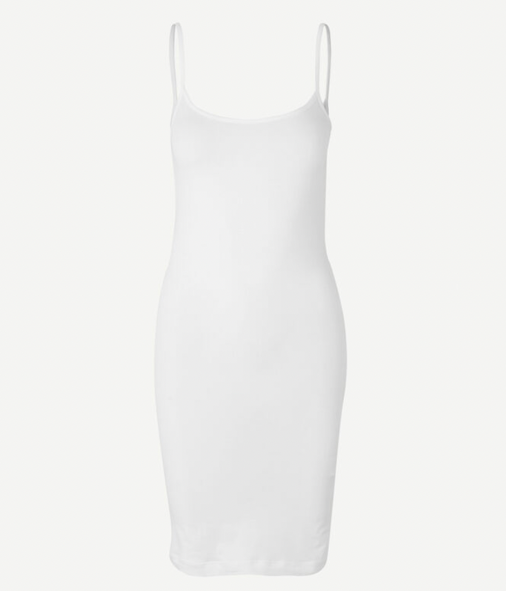 Talla Slip Dress - White