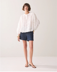Load image into Gallery viewer, 3D cotton blouse
