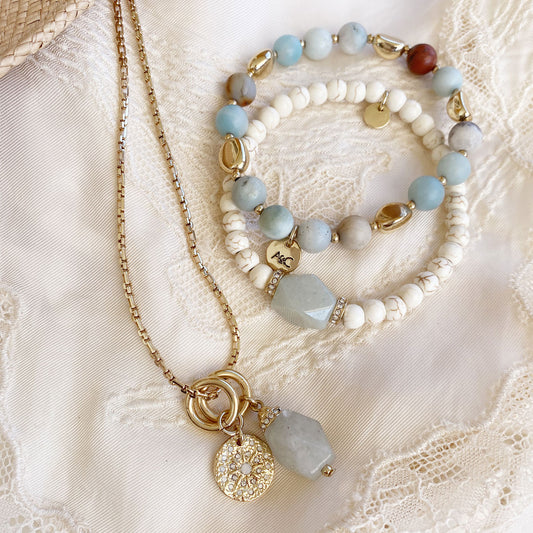 Armbånd, aventurin, Serenity