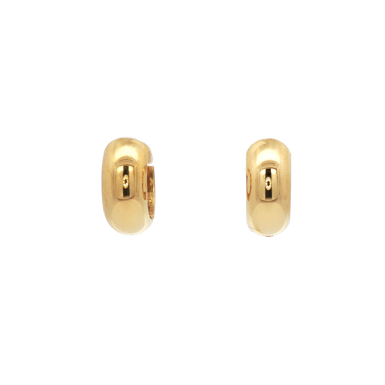 Øreringer,13 mm, Steel Soft G