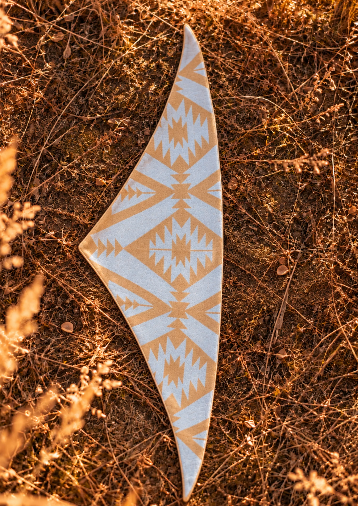 Terra Triangle - Light Blue/Camel