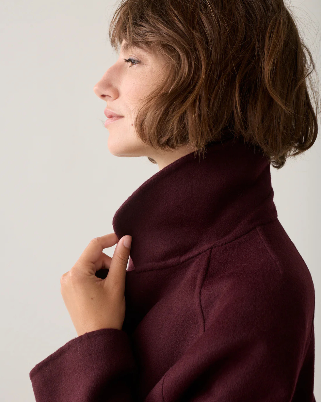 Caban wool blend