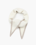 Last inn bilde i gallerivisning, Lara Duo Triangel Skjerf - Off White
