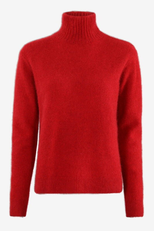 Jade Sweater Ruby Red