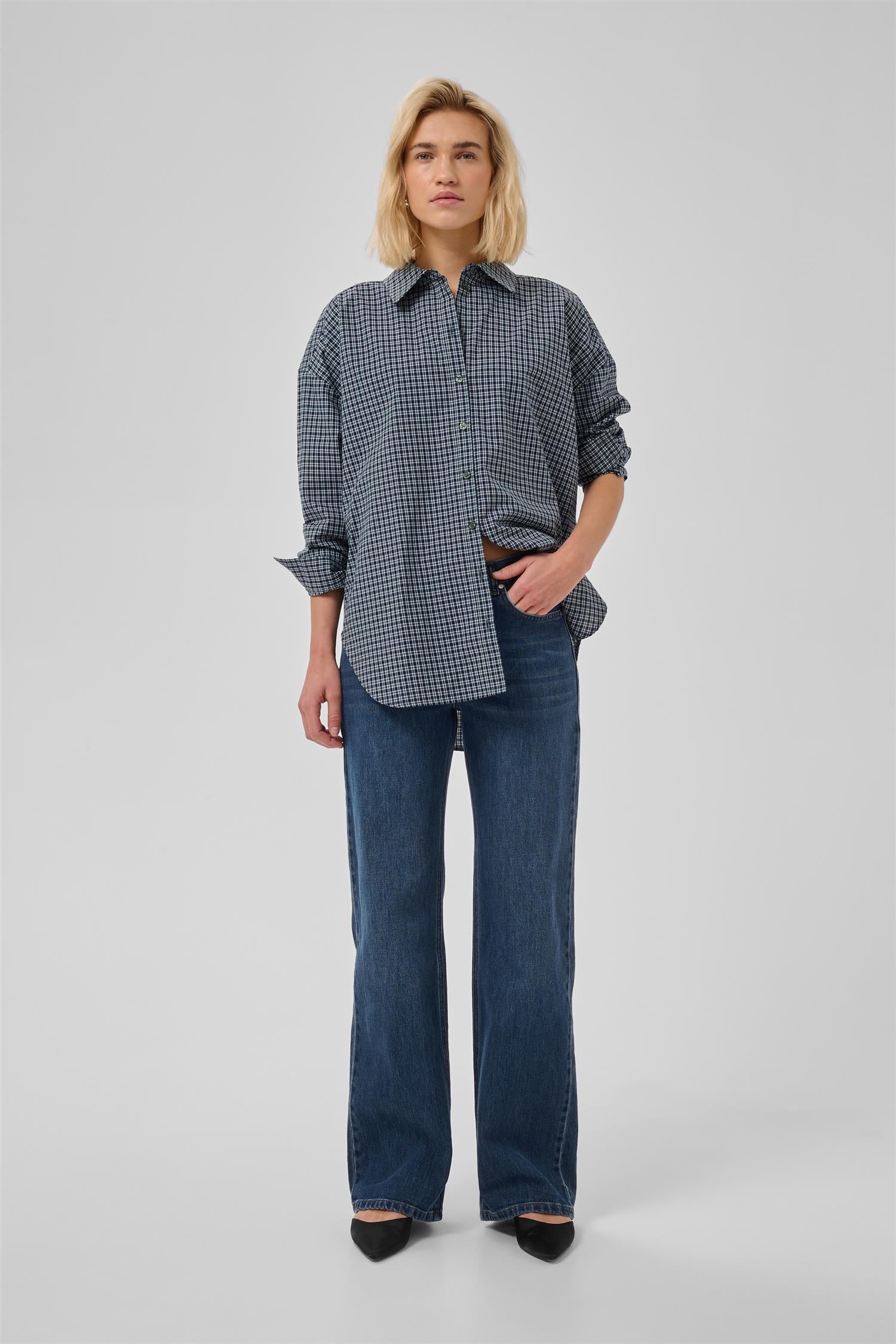 The Louis - Dark Blue Retro Wash