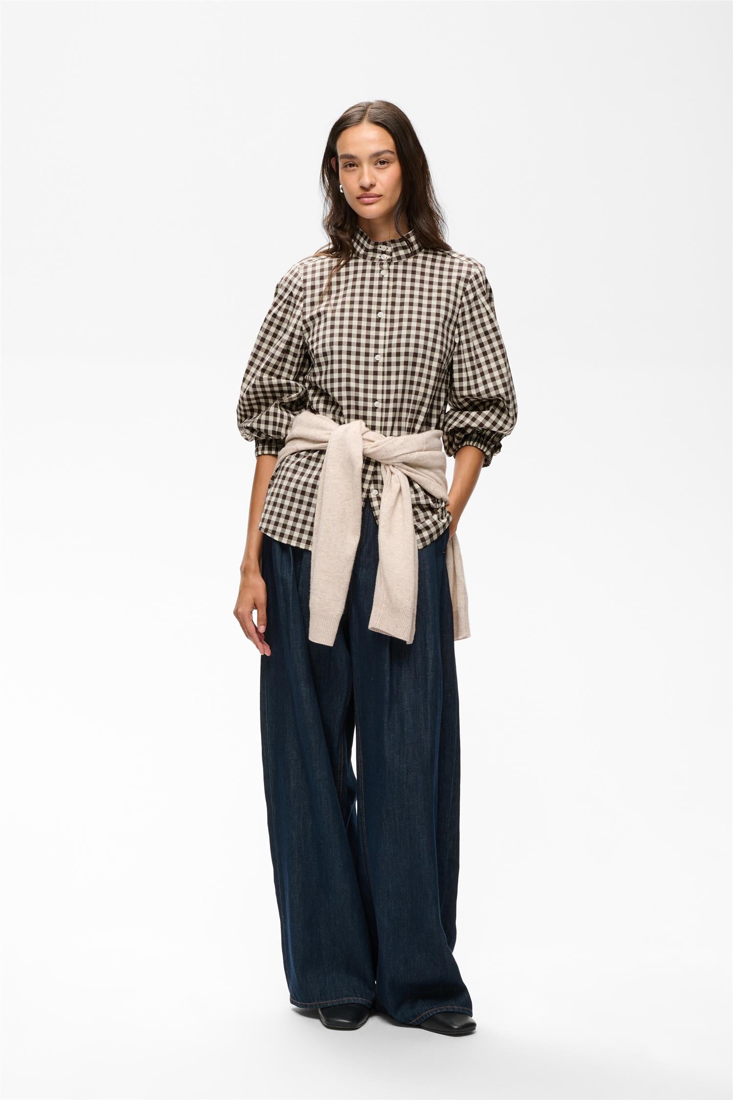 HAIMAIW HIGH NECK SHIRT
