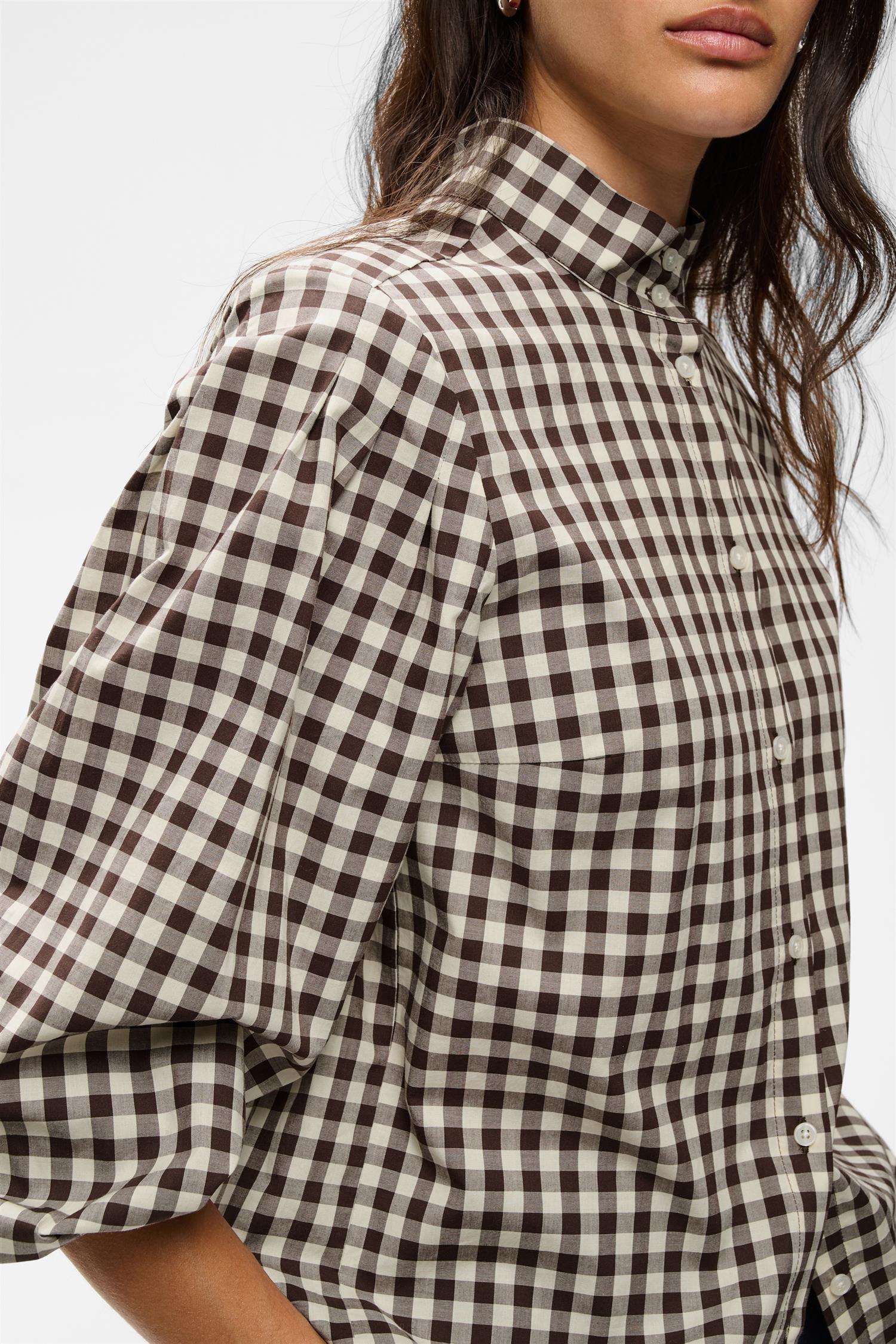 HAIMAIW HIGH NECK SHIRT