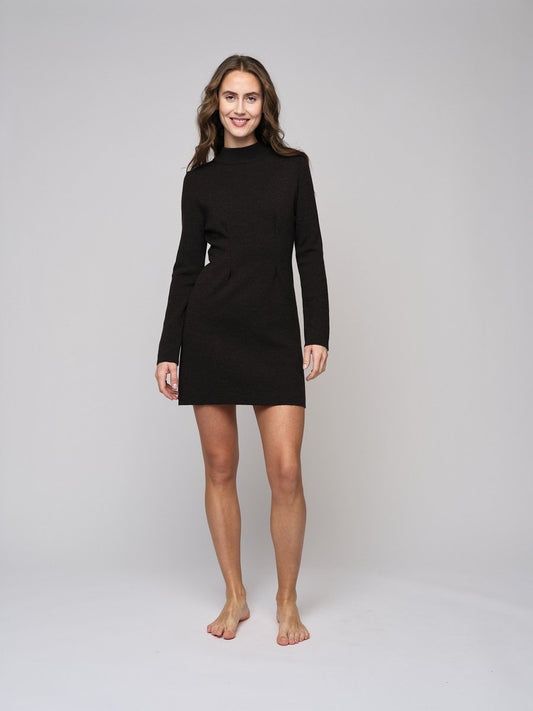 Alba Merino Dress Black