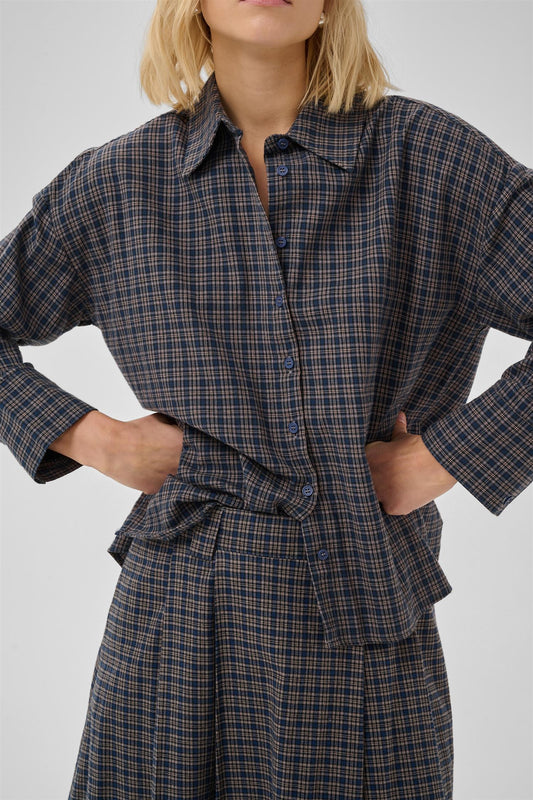 LennieMW Boxy Check Shirt