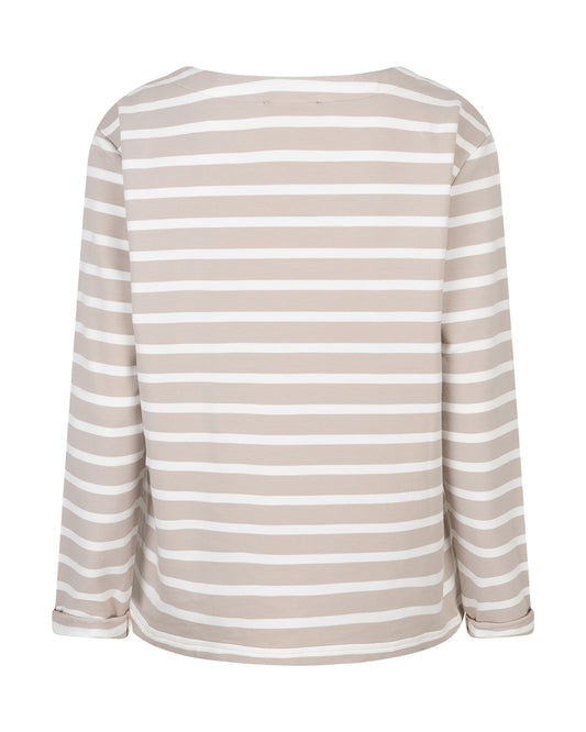 Terry Stripe Long Sleeve